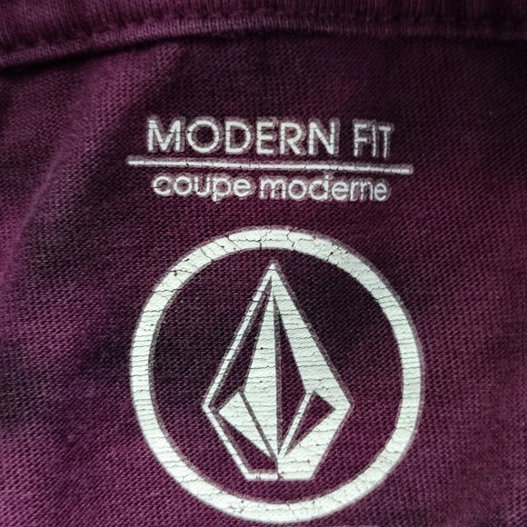 Volcom stonedye hoodies women's size M purple tie-dye pull on kangaroo pockets - Picture 5 of 12